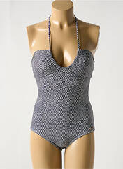 Maillot de bain 1 pièce gris PROTEST pour femme seconde vue