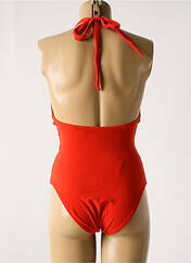 Maillot de bain 1 pièce orange PAIN DE SUCRE pour femme seconde vue