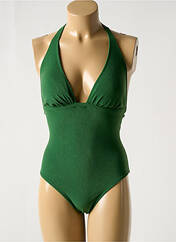 Maillot de bain 1 pièce vert PAIN DE SUCRE pour femme seconde vue
