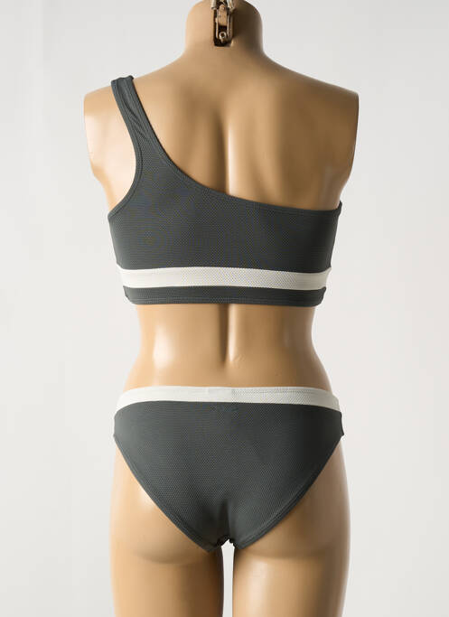 Maillot de bain 2 pièces stretch brassieres vert PROTEST femme