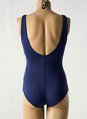 Maillot de bain 1 pièce bleu COCO SAINT TROPEZ pour femme seconde vue