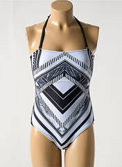 Maillot de bain 1 pièce noir COCO SAINT TROPEZ pour femme seconde vue