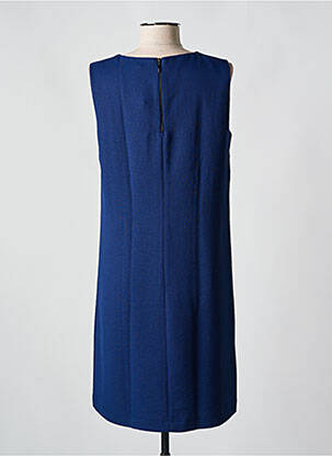 Robe mi-longue sans manche sans manche bleu BARILOCHE femme