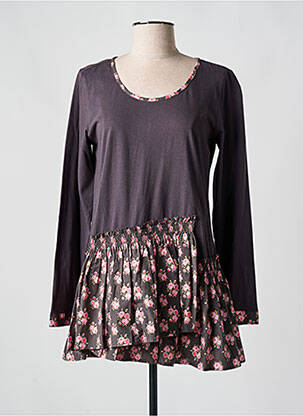 Tunique manches longues col rond rose RHUM RAISIN femme