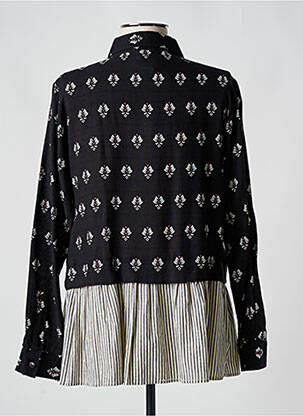 Blouse manches longues manches longues noir RHUM RAISIN femme