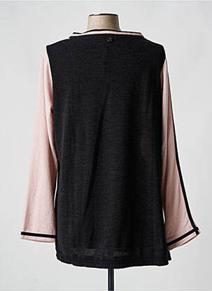 Pull coupe cintrée manches longues beige MALOKA femme