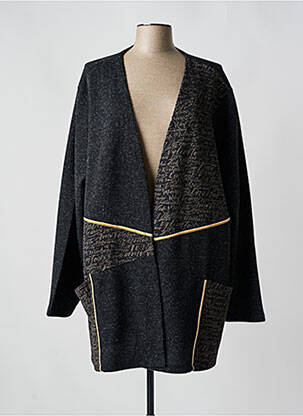 Gilet manches longues noir ALAIN MURATI pour femme