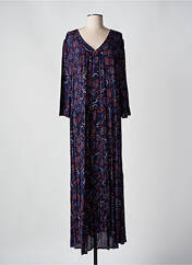 Robe longue bleu PALME pour femme seconde vue