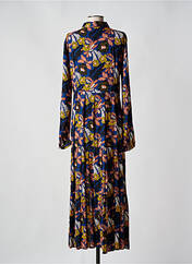 Robe longue bleu PALME pour femme seconde vue