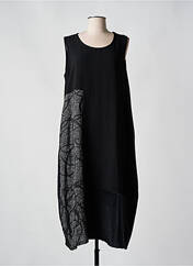 Robe mi-longue noir G!OZE pour femme seconde vue