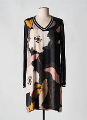 Robe mi-longue noir MALOKA pour femme seconde vue