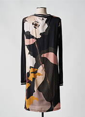 Robe mi-longue noir MALOKA pour femme seconde vue
