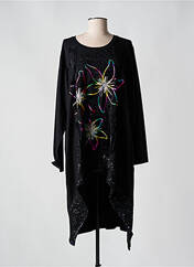 Robe mi-longue noir OLIVER JUNG pour femme seconde vue