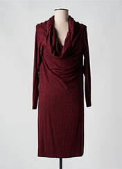 Robe mi-longue rouge AMMA pour femme seconde vue