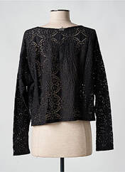 Top noir BORIS INDUSTRIES pour femme seconde vue