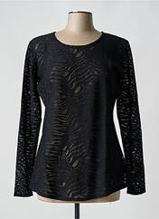 Top noir BORIS INDUSTRIES pour femme seconde vue