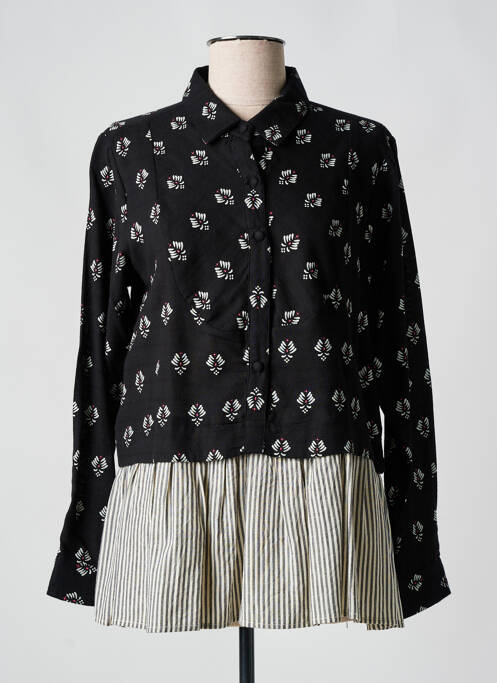 Blouse noir RHUM RAISIN pour femme