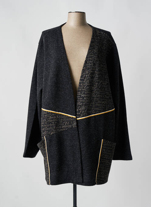 Gilet manches longues noir ALAIN MURATI pour femme