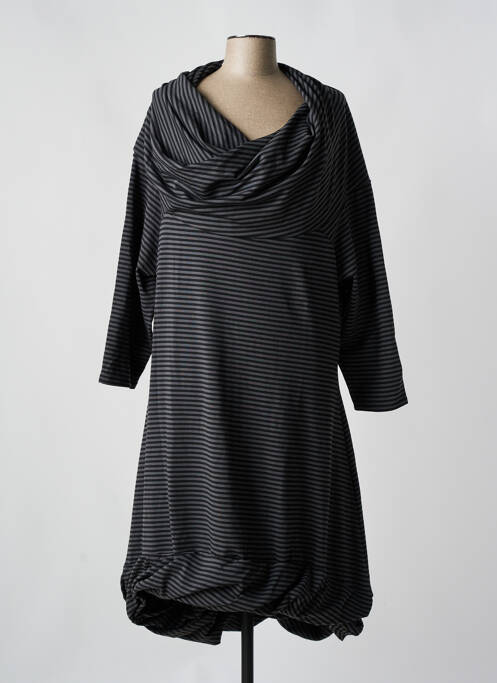 Robe mi-longue gris BORIS INDUSTRIES pour femme