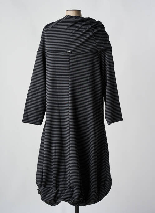 Robe mi-longue gris BORIS INDUSTRIES pour femme