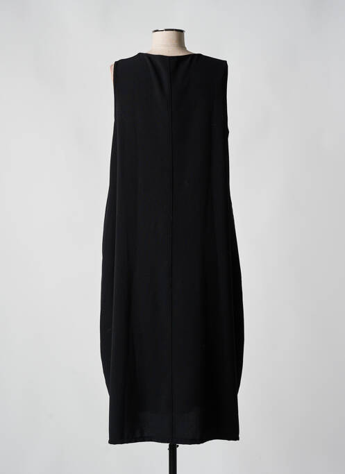 Robe mi-longue noir G!OZE pour femme