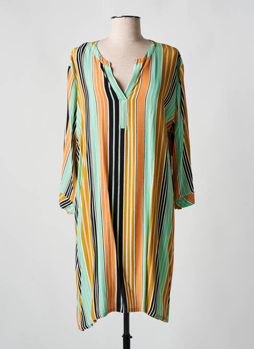 Robe mi-longue vert MASAI pour femme