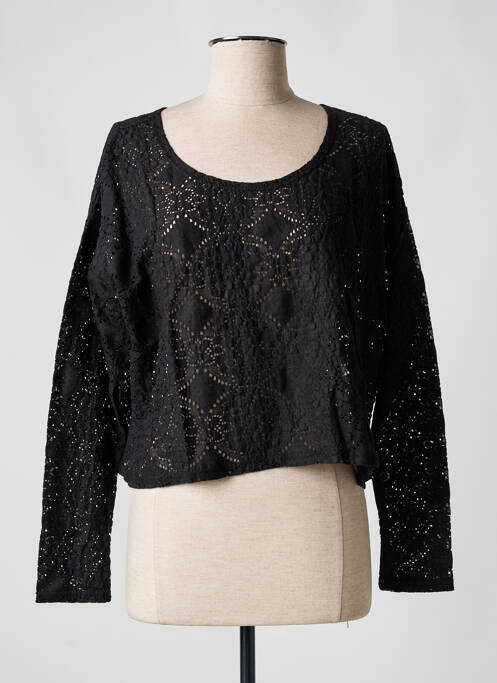 Top noir BORIS INDUSTRIES pour femme