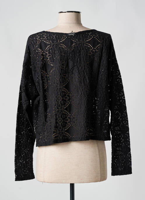 Top noir BORIS INDUSTRIES pour femme