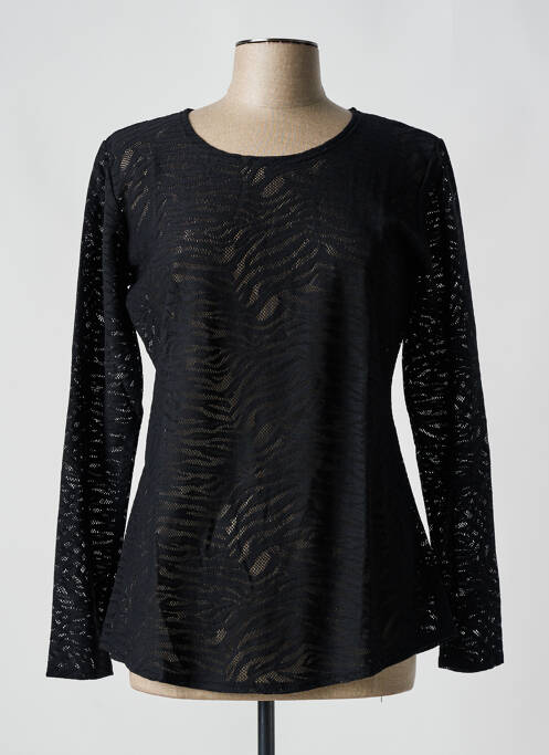 Top noir BORIS INDUSTRIES pour femme