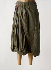 Jupe mi-longue vert RHUM RAISIN pour femme seconde vue