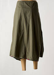 Jupe mi-longue vert RHUM RAISIN pour femme seconde vue