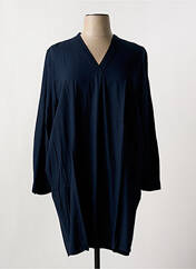 Robe mi-longue bleu SIGNATURE pour femme seconde vue