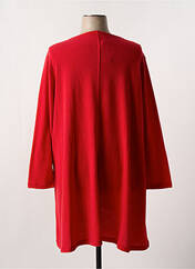 Tunique manches longues rouge G!OZE pour femme seconde vue