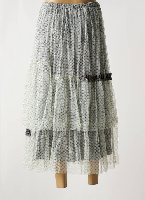 Jupe longue gris RHUM RAISIN pour femme