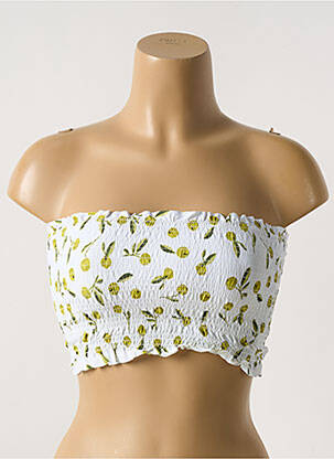 Haut de maillot de bain stretch haut soutien-gorge avec mousse de rembourrage amovible vert SEAFOLLY femme