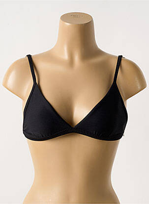 Haut de maillot de bain stretch haut triangles noir SEAFOLLY femme