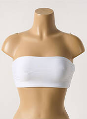 Haut de maillot de bain blanc SEAFOLLY pour femme seconde vue