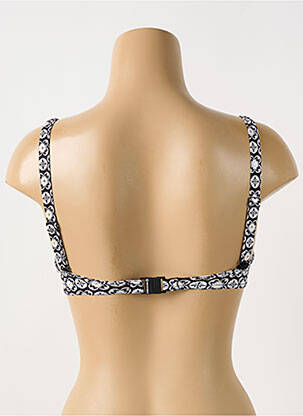 Haut de maillot de bain haut soutien-gorge moulé haut soutien-gorge moulé noir GRAIN DE SABLE femme