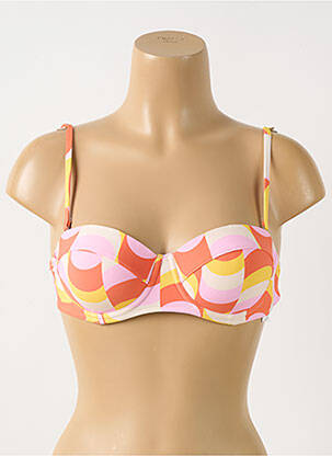 Haut de maillot de bain haut bandeau haut bandeau orange SEAFOLLY femme