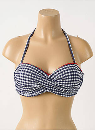 Haut de maillot de bain haut bandeau haut bandeau noir GRAIN DE BLÉ femme