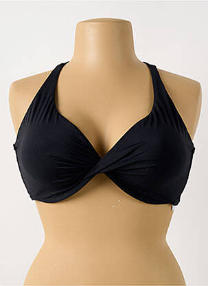 Haut de maillot de bain haut soutien-gorge moulé haut soutien-gorge moulé noir SEAFOLLY femme