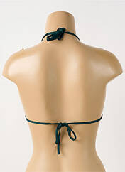 Haut de maillot de bain vert GRAIN DE SABLE pour femme seconde vue