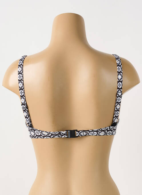 Haut de maillot de bain haut soutien-gorge moulé haut soutien-gorge moulé noir GRAIN DE SABLE femme
