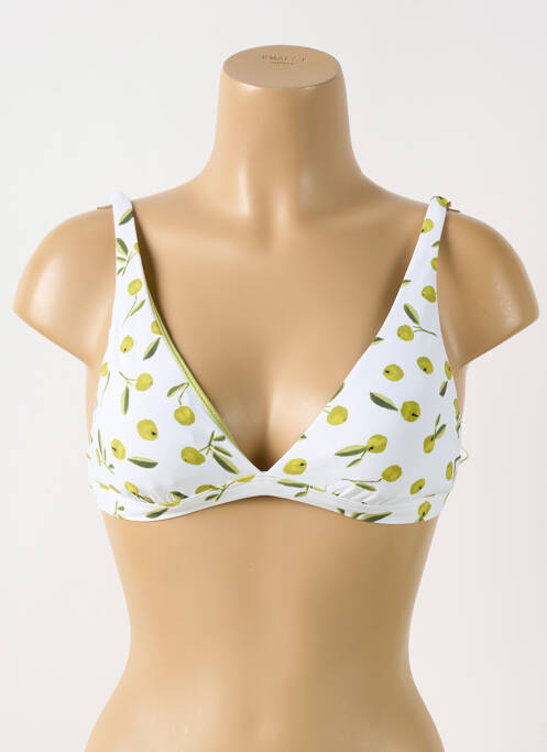 Haut de maillot de bain blanc SEAFOLLY pour femme