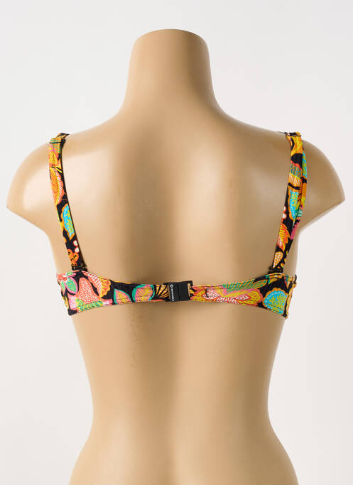 Haut de maillot de bain noir GRAIN DE SABLE femme