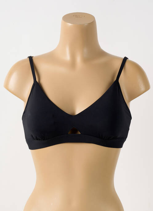 Haut de maillot de bain noir SEAFOLLY pour femme