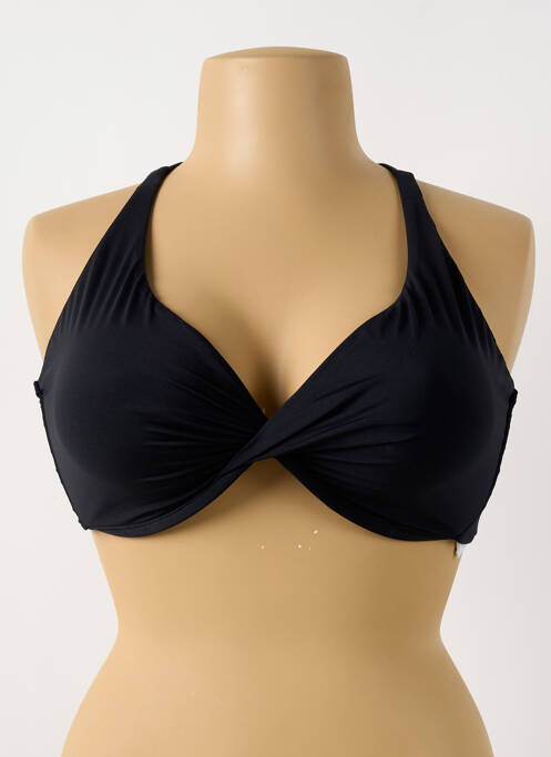 Haut de maillot de bain noir SEAFOLLY pour femme