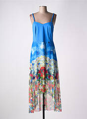 Robe longue bleu MALOKA pour femme seconde vue