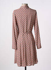 Robe mi-longue marron C'EST BEAU LA VIE pour femme seconde vue