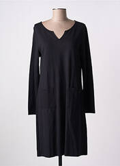 Robe mi-longue noir MALOKA pour femme seconde vue